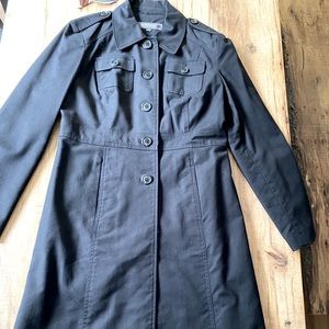 Kenneth Cole Reaction Long Black Jacket